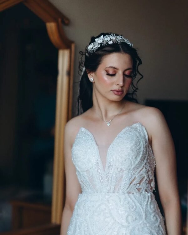 floral wedding Headpiece
