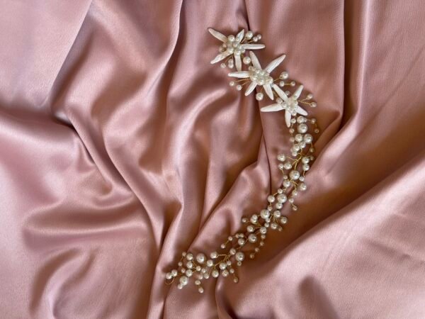Starfish bridal Headpiece - Image 2