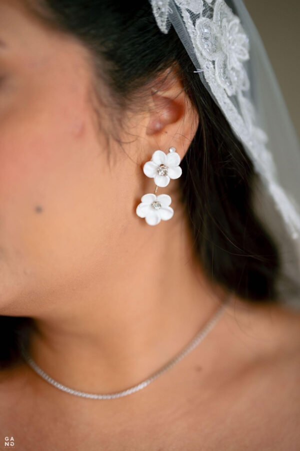 Floral Earrings - Image 2