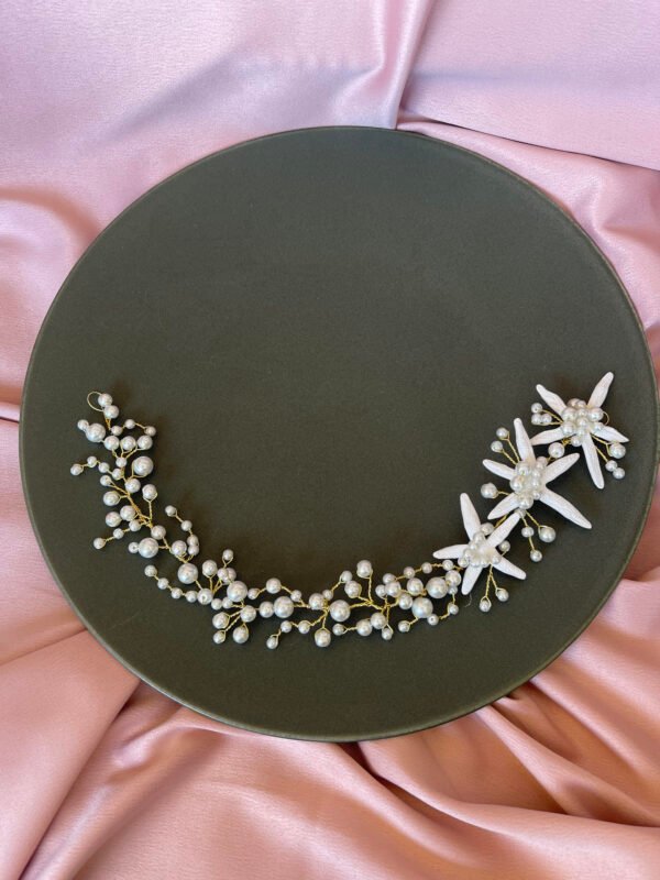Starfish bridal Headpiece