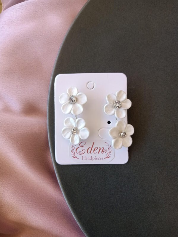 Floral Earrings - Image 3