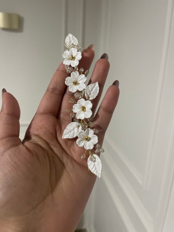 Floral wedding headpiece. - Image 3
