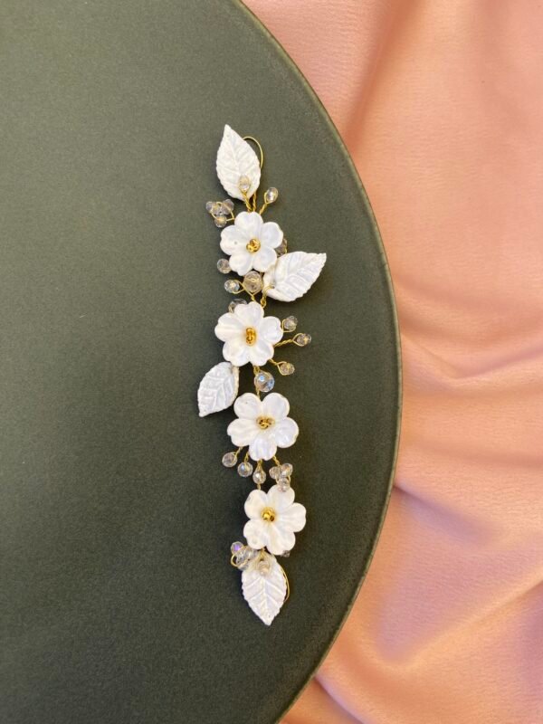 Floral wedding headpiece. - Image 2