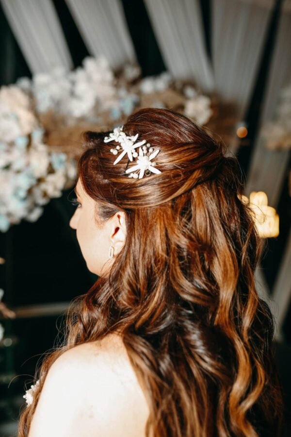 Starfish bridal Headpiece - Image 4