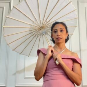Big wedding umbrella